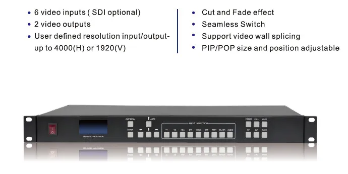 

speedleader LVP502 (NO SDI) Led video processor for full color fix led display