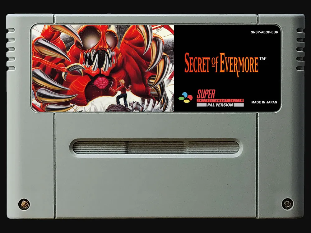 16 битные игры ** секретная версия Evermore (Французская версия PAL! Французский язык!)