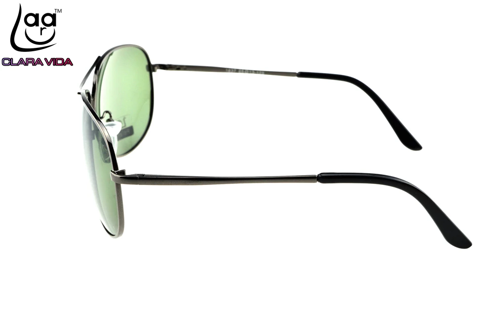 Мужские солнцезащитные очки Oculos Masculino Clara Vida усиленный двойной мост TAC