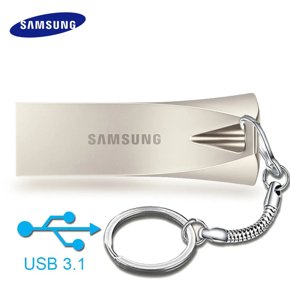 usb sticks Original Samsung metal usb flash drive 3.0 cle usb stick 32gb 64gb 128gb pendrive plus usb3.1 high speed disk on key Pen Drive 128gb usb USB Flash Drives