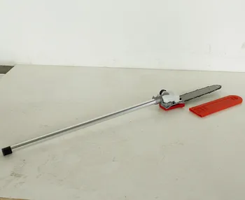 

top quality professional pole chain saw head for multi brush cutter,grass trimmer pole chain saw attachment,brush cutter parts
