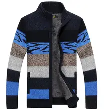 New Winter Plus Size Mens Sweaters Men Thick Long Sleeve Wool Cardigan Men Sweater Jacket Casual Knitted Sweater Clothing