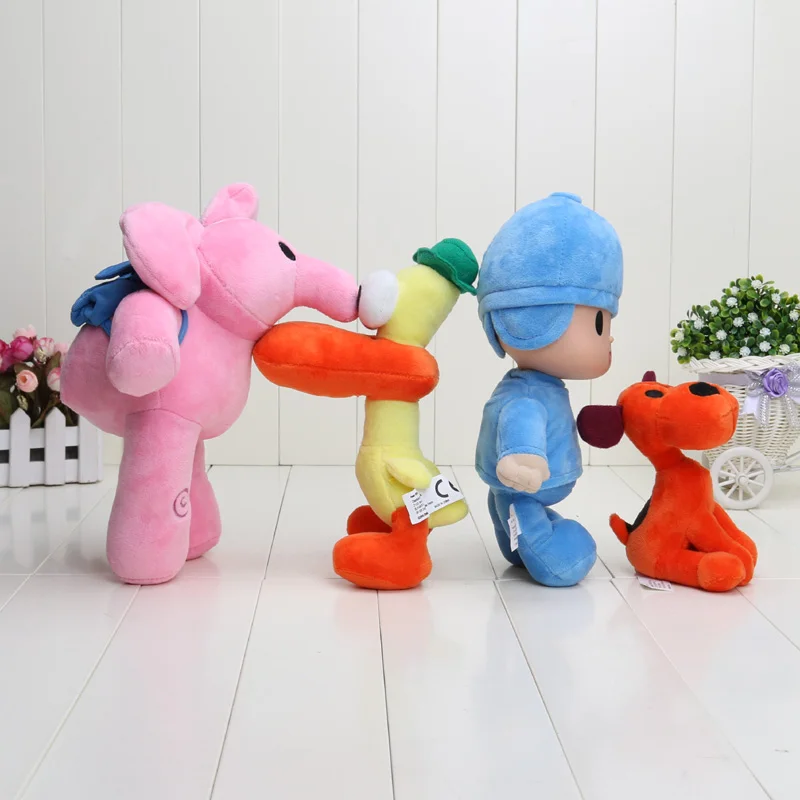5 дюймов 11 плюшевые игрушки POCOYO Elly & Pato Pocoyo Loula милые куклы новые детские