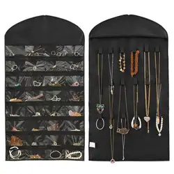 Ювелирное подвесное ожерелье для хранения браслет мешочек для серег Органайзер сумка для показа модный