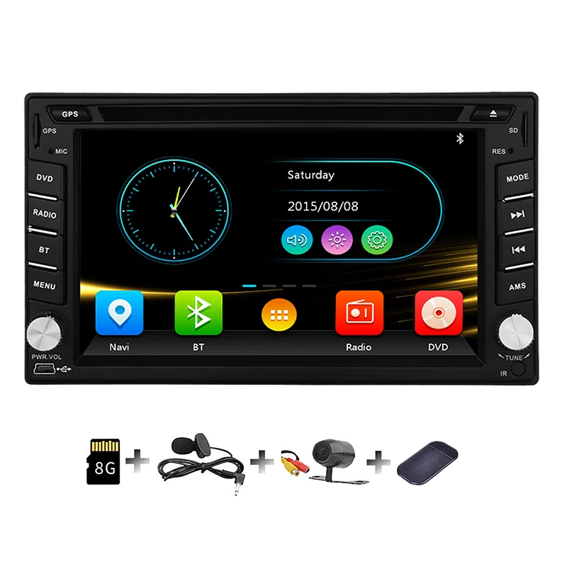 Автомобильный монитор для Nissan Frontier 2011-2001 радио двойной 2 Din gps навигация FM AM RDS игра