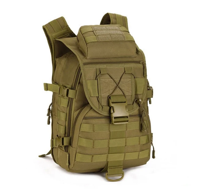 Military Tactical Assault Pack Sling Backpack Army Molle Waterproof EDC Rucksack Bag for Outdoor ...