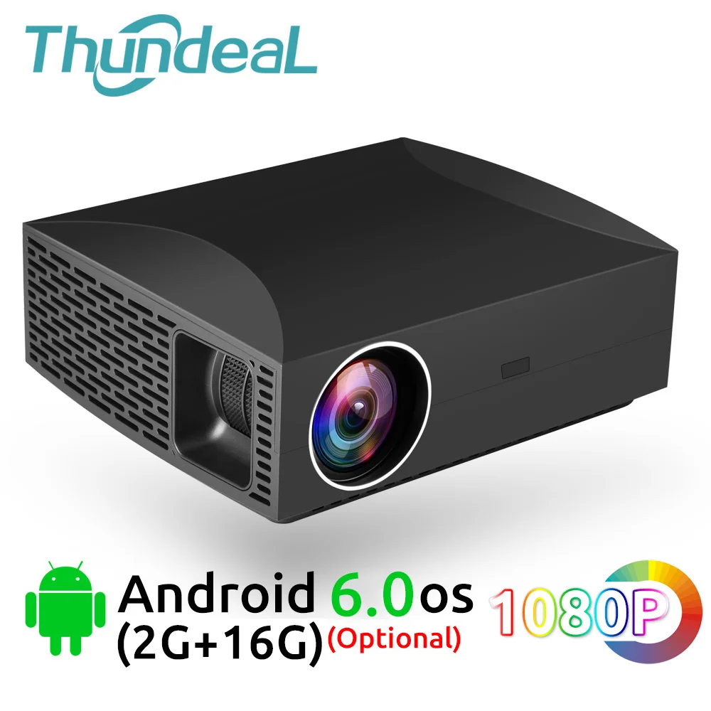 ThundeaL كامل HD العارض F30 الأصلية 1920x1080 5500 التجويف 3D فيديو LED LCD اختياري F30 يصل WiFi الروبوت بلوتوث F30Up متعاطي المخدرات