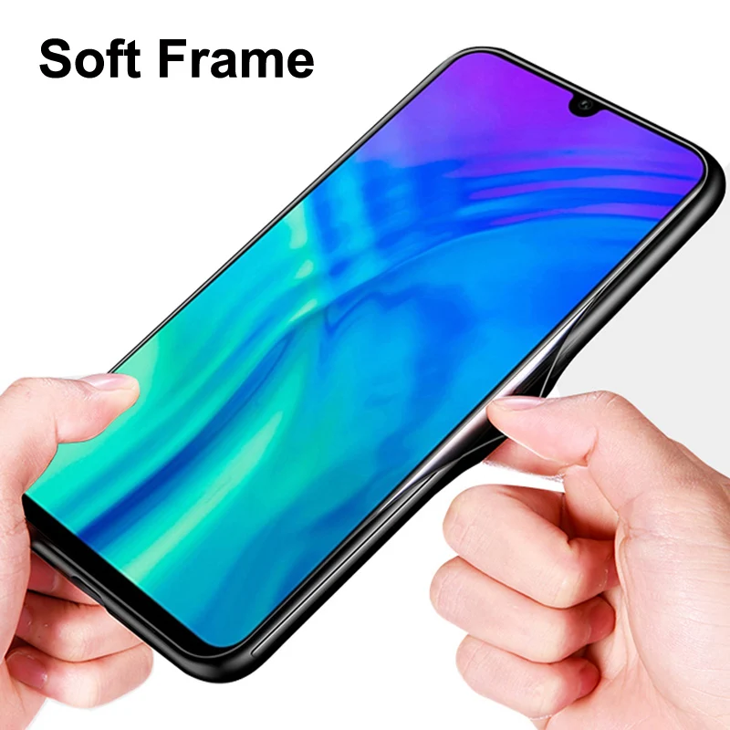 Чехол из силикона и ТПУ для Hawei Honor 10i wolf girl жесткий чехол накладка закаленного