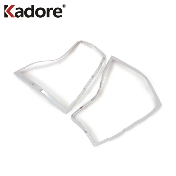 

For Toyota Land Cruiser Prado FJ150 FJ 150 2014 2015 2016 ABS Chrome Taillight Cover Tail Rear Light Lamp Trim Car Accessories