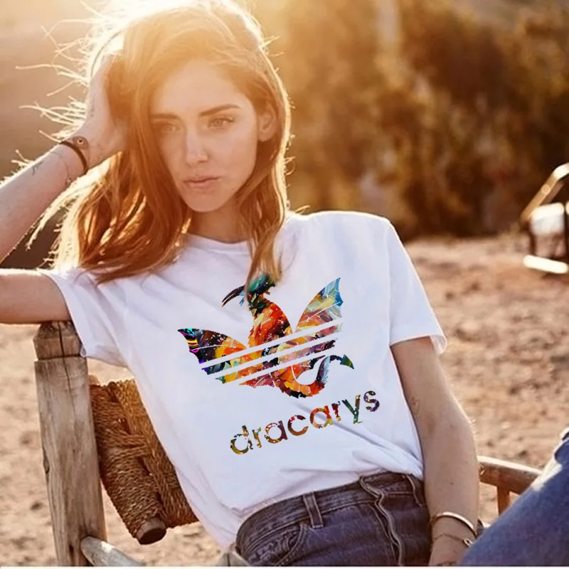 Новый Dracarys Дракон Игра престолов рубашка Mother of Dragons футболка кхалиси футболки для