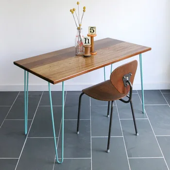 

Computer Desk office desk home Furniture solid wood study table notebook desk soporte notebook minimalist new 100/120*50*75cm
