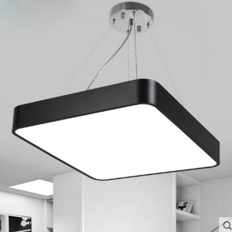 

LED strip lights office lights creative personality stitching studio gym lighting chandeliers LED office lighting fixture led