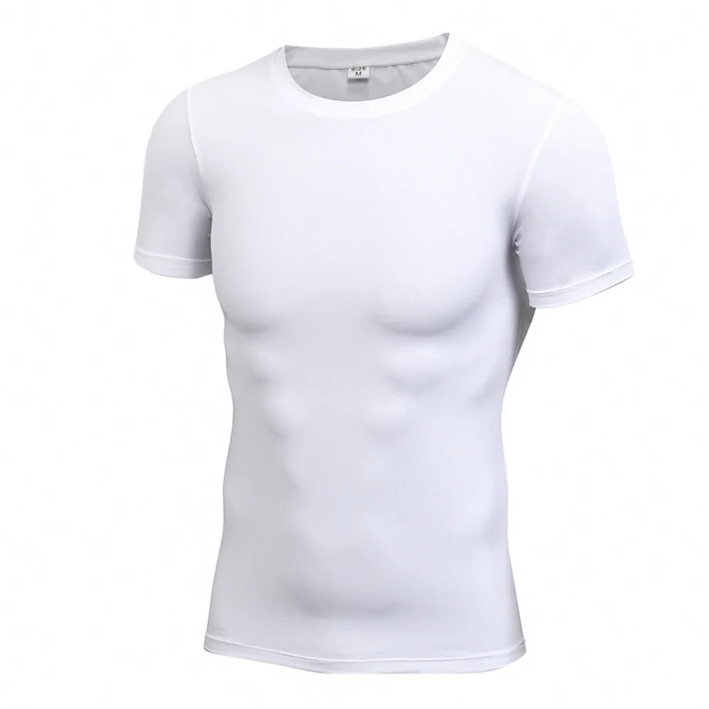 

Summer T Shirt Men New Cotton Top Tee Short Sleeve T-shirts Men Clothes Solid Color Brand Male Funny Tshirt Muscle Tee T-shirt
