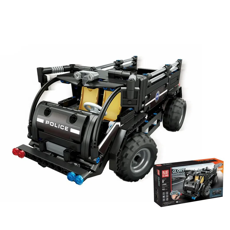 

DIY Intelligence Model Toy Car Boy Toys Children's Electric Building Block Remote Control Car Car Assembling Science Education