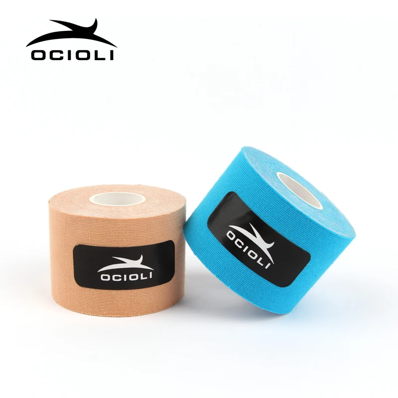 

5 Rolls 5mx5cm Kinesiology Tape Sports Safety Tape Bandage Strain Injury Support Waterproof Elastic Physio Kinesiotape