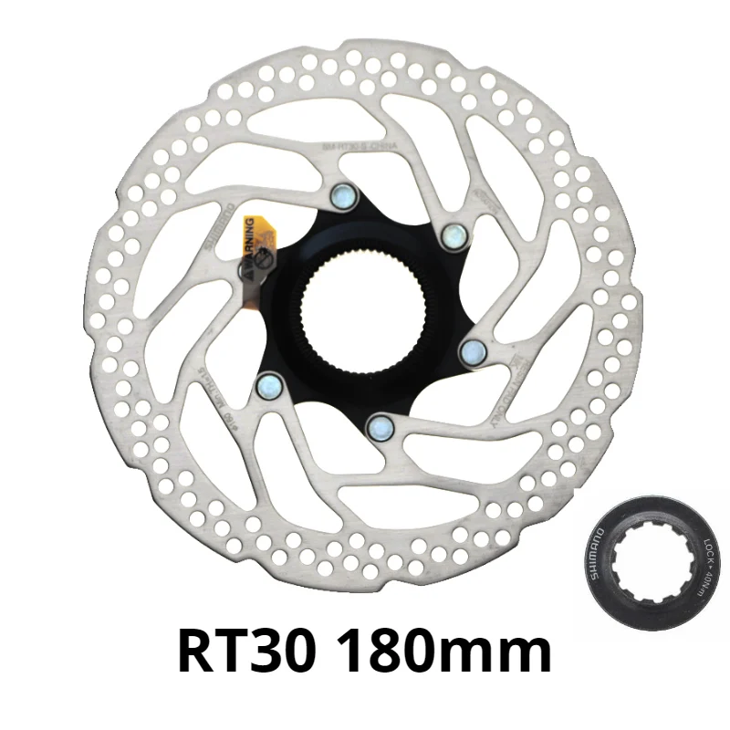 DEORE SM RT30 тормозной диск Центральный замок дисковый ротор горные велосипеды дисковый тормозной диск 160 мм 180 мм MTB - Цвет: RT30 180mm