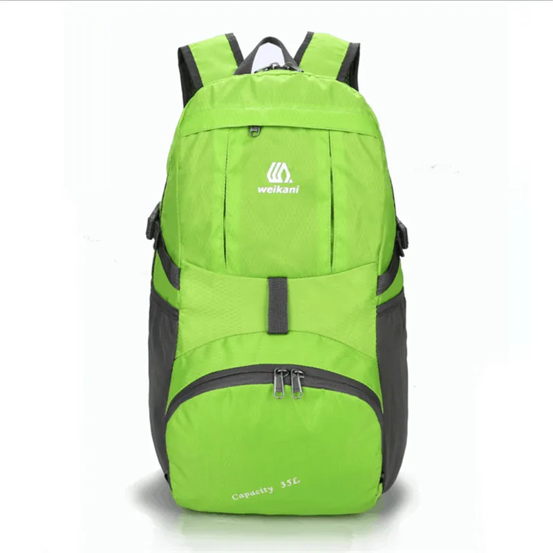 

Nylon Foldable Backpack Waterproof Ultralight Backpack Folding Lightweight Outdoor Travel Sport Hiking Bag 30L