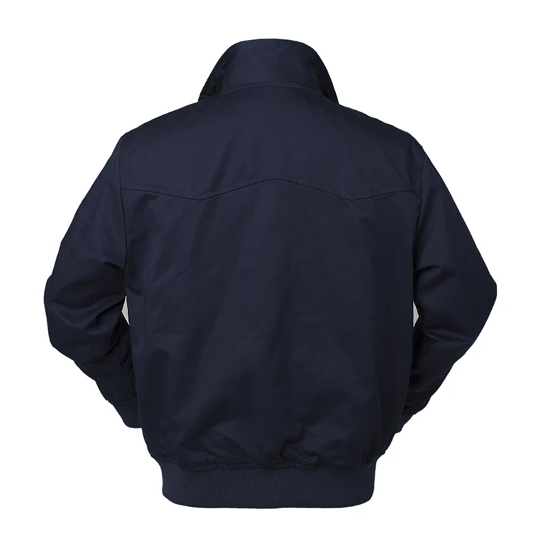 2018 Autumn harrington vintage windbreaker bomber jacket men european style military plus size cott