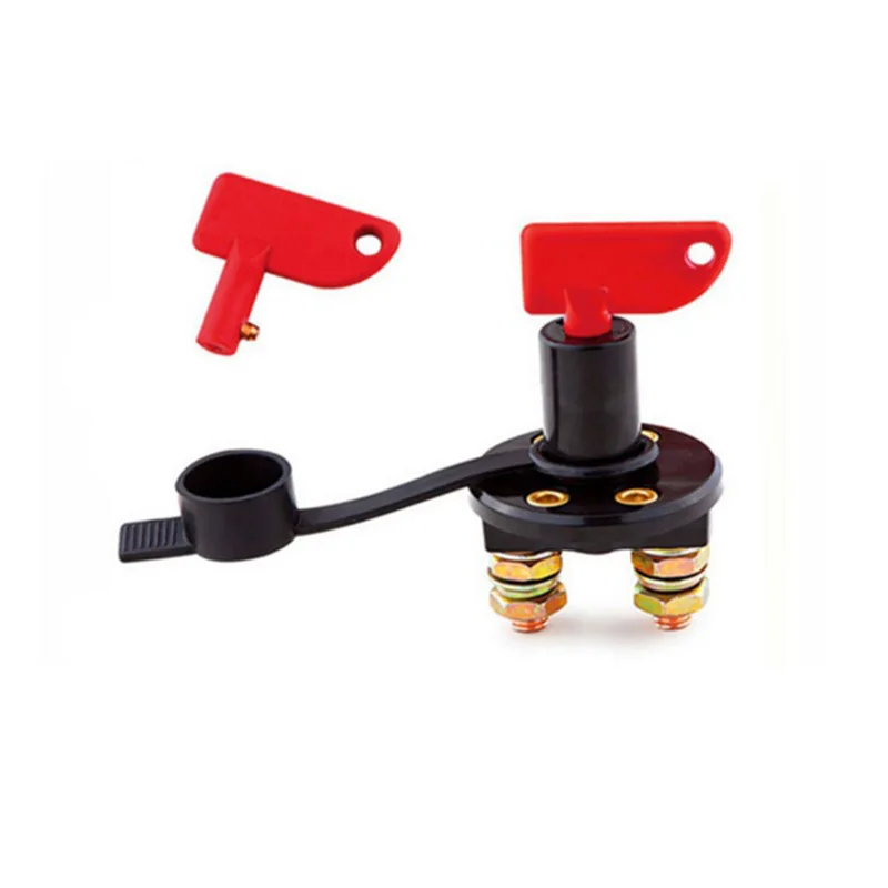 

Battery Isolator Disconnect Cut OFF Power Kill Switch for Marine Car Boat RV ATV Vehicles With 2 Keys (Type I 1 pcs)