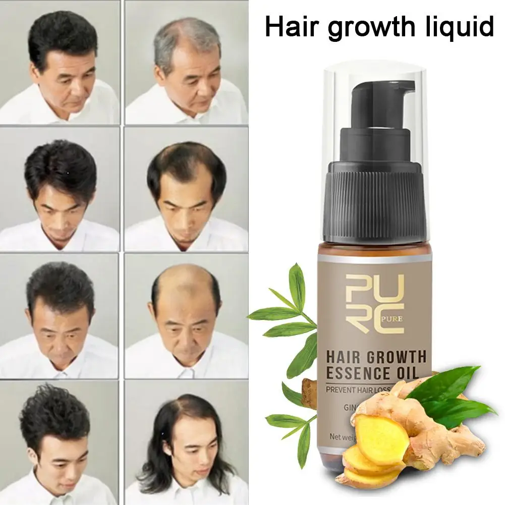 New For PURC Hot Sale Growth Hair Essence Oil Prevent Hair Loss Spray Help For Hair Growth Hair Care Strengthen Root Nutrition