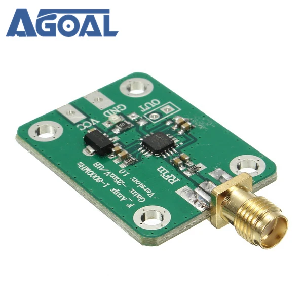 1 8000MHz AD8318 логарифмический детектор RF 70dB RSSI измеритель мощности power
