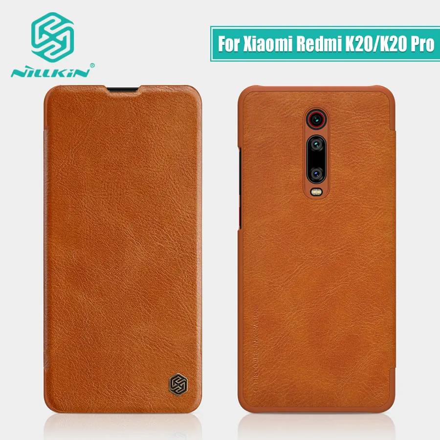 Redmi K20 Pro Case Redmi K30 case NILLKIN Vintage Qin Flip Cover wallet PU leather PC