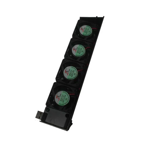 

USB Cooling Cooler Fan 4-Fan Automatic Temperature Adjustable for Sony PS3 Console