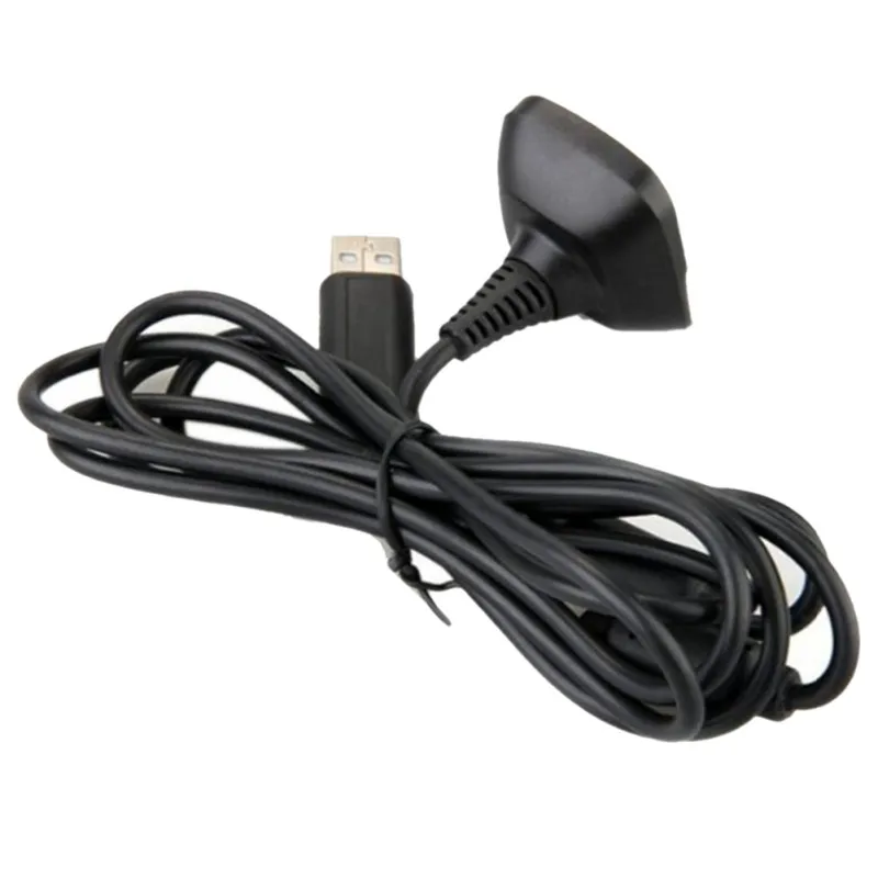 2 в 1 USB кабель для зарядного устройства кабель для microsoft xbox 360 зарядка USB Проводная для xbox 360 контроллер Аксессуары для видеоигр