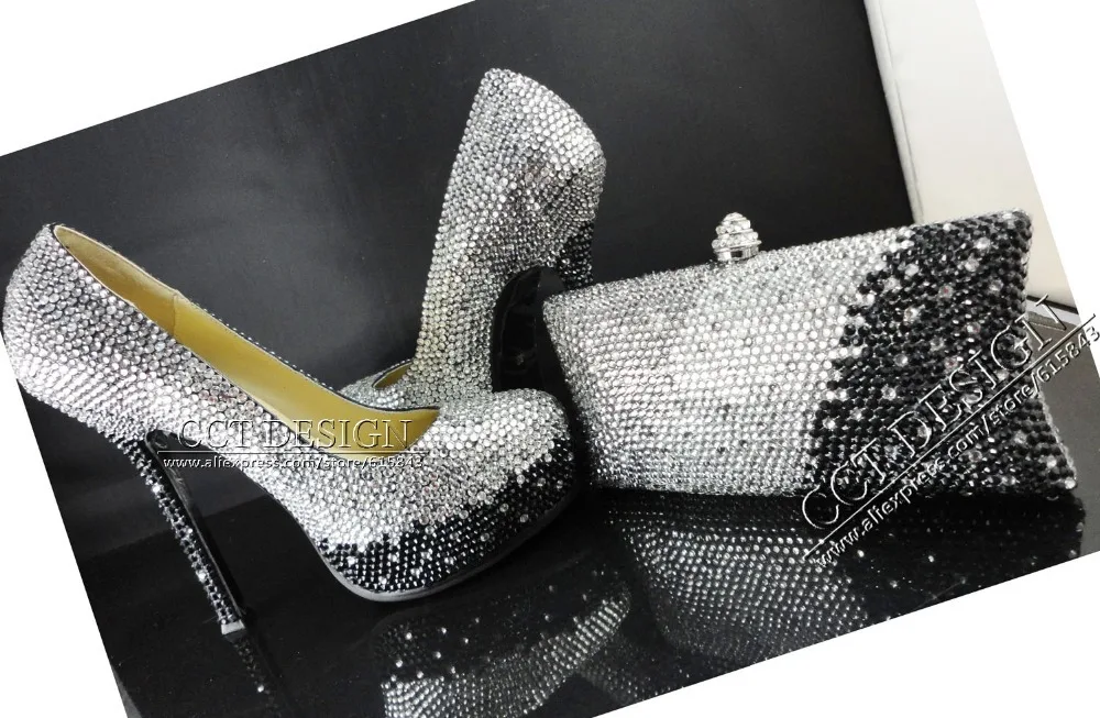 chaussures et sac assortis mariage