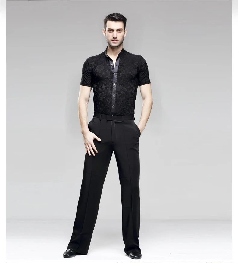 Latin Dance Pants Male White Plus Size Cambric Pants Fabrics Men Ballroom  Stage Modern Chacha Trousers Waltz Trousers From Liulincai, $41.64