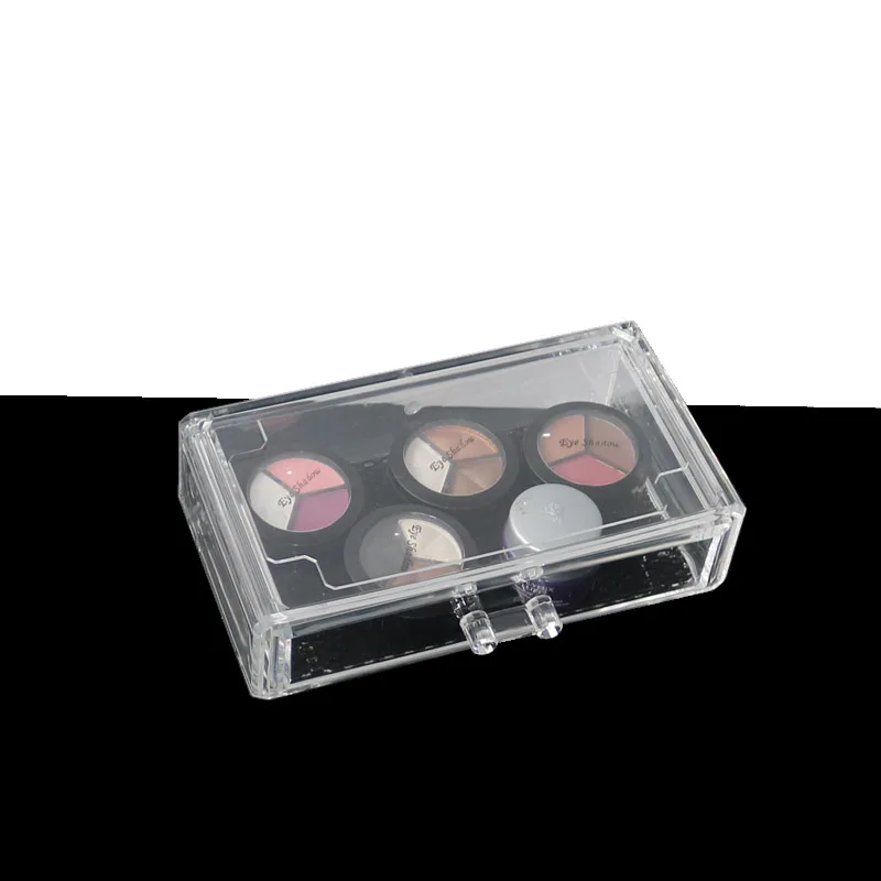 Прозрачный акриловый ящик для макияжа, органайзер для хранения ювелирных изделий, косметический чехол для хранения кистей, Многофункциональный косметический стол, органайзер, коробка
