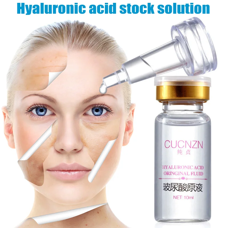 

2018 100% Pure Firming HYALURONIC ACID SERUM Anti-Aging Wrinkles-Intense Hydration 10ml Face Serum