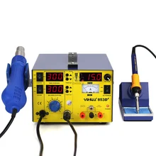 853D+ 3а Ремонт мобильных телефонов 3 в 1 паяльная станция/паяльная станция