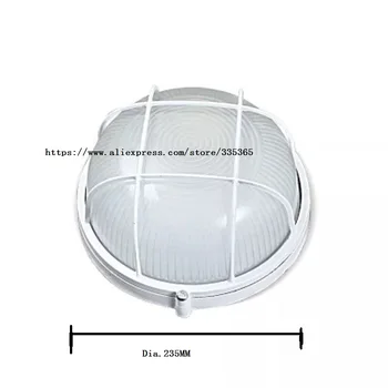 

Dia.235mm PVC waterproof IP33 LED Wall light explosion-proof led lamp dustproof led light shell for outdoor wall using