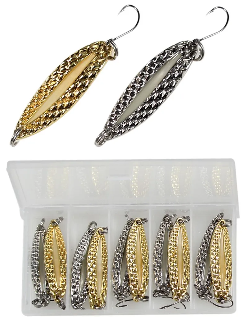 10 шт. рыболовные приманки блесна джиг Крючки для окуня 2 5 г 3 морской и