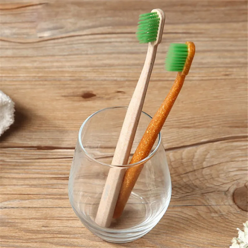 

2PCS/Set High Quality Green Tea Nano Carbon Bamboo Toothbrush New Arrivals Ultra-Thin Soft Deep Clean Teeth Brush