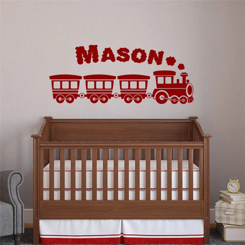 Aliexpress.com : Buy Nursery Personalized Boy Name Wall ...