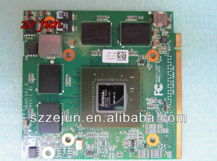  New Arrival CN-0P996F 0P996F P996F 9600M GT 9600MGT G96-630-A1 2G DDR5 Video Graphic Card For Dell With High Quality 