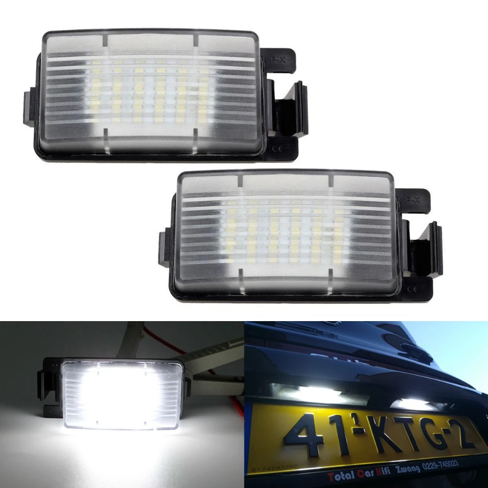350z led license plate lights