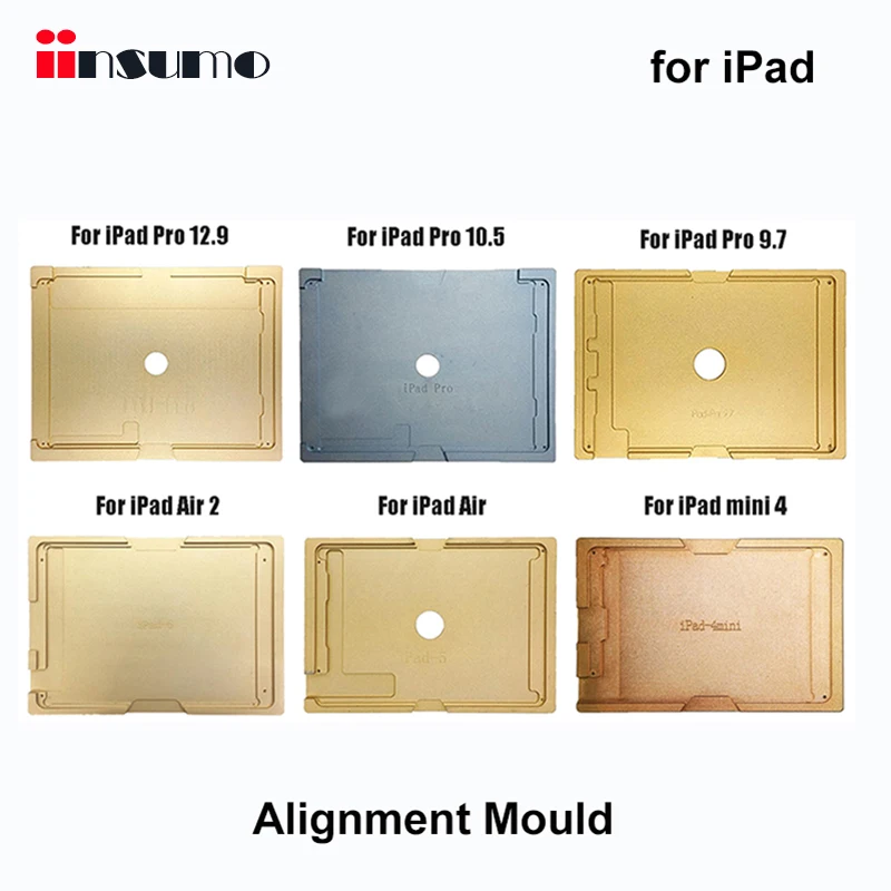 

1PCS All Aluminium Alloy Alignment Mould for iPad Pro (12.9 / 10.5 / 9.7) / Air 2 / Air / Mini 4