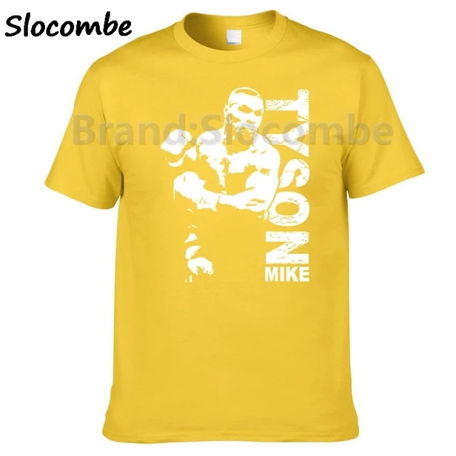 2018 Summer Fashion Mike Tyson Poster Printed Casual T Shirt Short