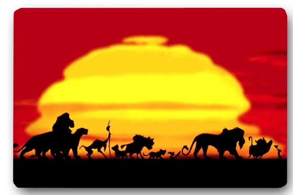 

Aplysia Room Rug Door Mats lion king sunset Print 40x60cm Doormat Custom Door mat Home decor Carpet Fashion Rug