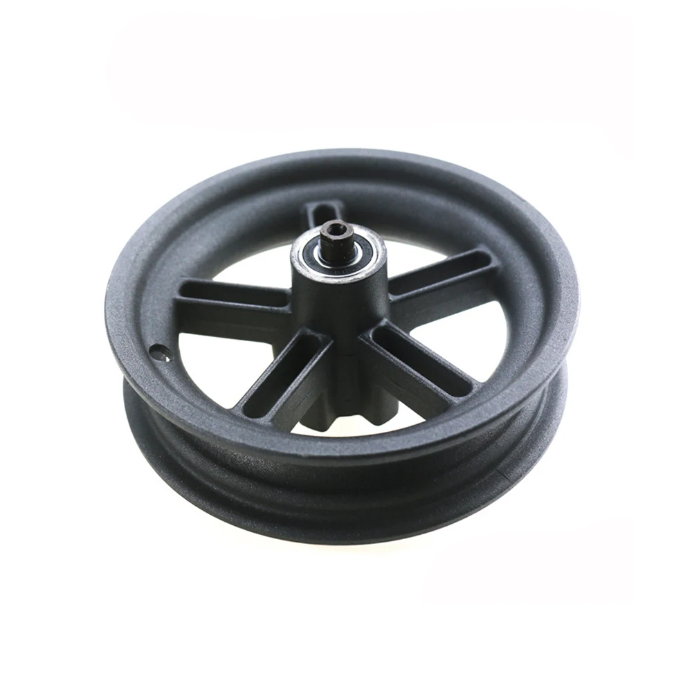 

for Xiaomi Mijia M365 Scooter Parts Wheel Hub Aluminum Rear Wheel Hub with 6001RS Bearing Axle Electric Scooter