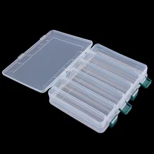 10 отсек двухсторонняя рыболовная приманка рыболовные снасти Крючки приманки Чехол Коробка для хранения 19,5*16,5*4,5 см Лидер продаж