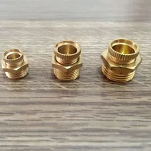 2 шт. воздушный компрессор 1/" 3/8" 1/" BSPT мужской Нитки Диаметр слива воды Клапан Латунь Тон