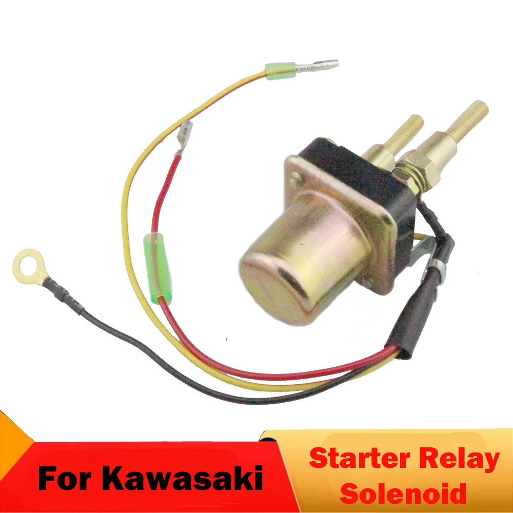 

Motorcycle Motor Starter Relay Solenoid For Kawasaki 750 SXI PRO 1998-2002 650 X-2 1992-1995 JS 550 1992-1995 SX-R 800 2003-2009