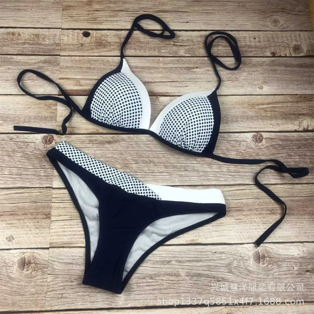 Snake Print Patchwork Women Bikini Set Retro Exotic Female Bikinis Tropical Flounce Swimwear String Swimsuit 17 Color Size XXL 8