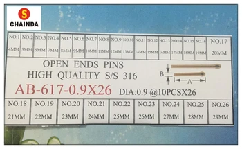 

Free Shipping 260pcs Stainless Steel Split Pins Bars Watch Straps Bracelets Links Strap Change Repairs Part Pin