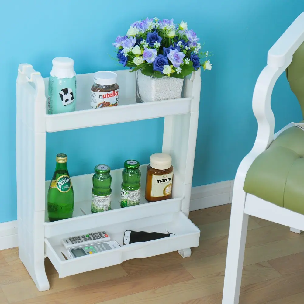  2 Layers Cosmetic Organizer Makeup Display Rack Desktop Storage Rack Makeup Display Holder Bedroom  - 32955567982