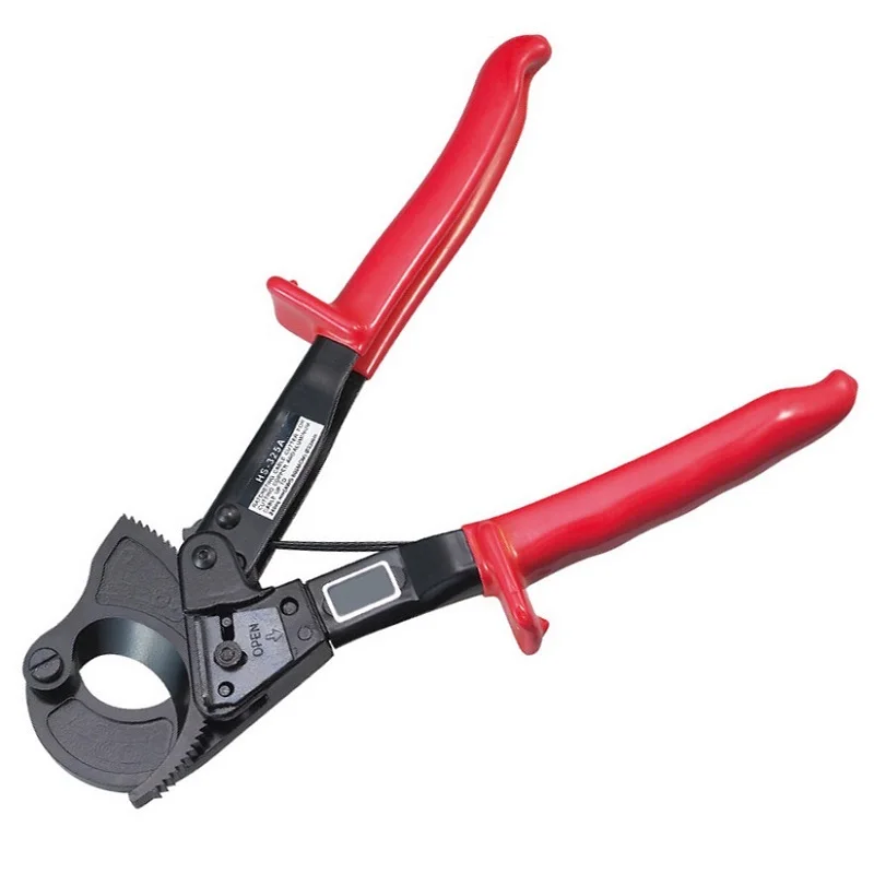 YOFE HS 325A Ratchet Cable Cutter Plier 240mm2 Ratchet Wire Cutter Plier Hand Tool Hand Plier